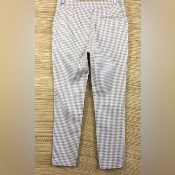 Sezane Cream and Brown Checkered Pants - Picture 8 of 14